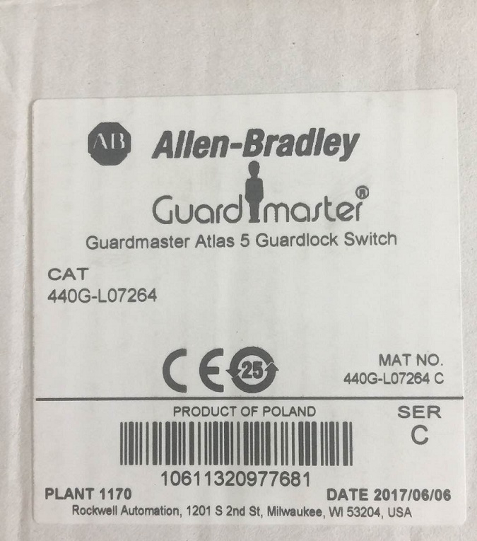 提前备货440RS12R2，美国AB安全开关YS