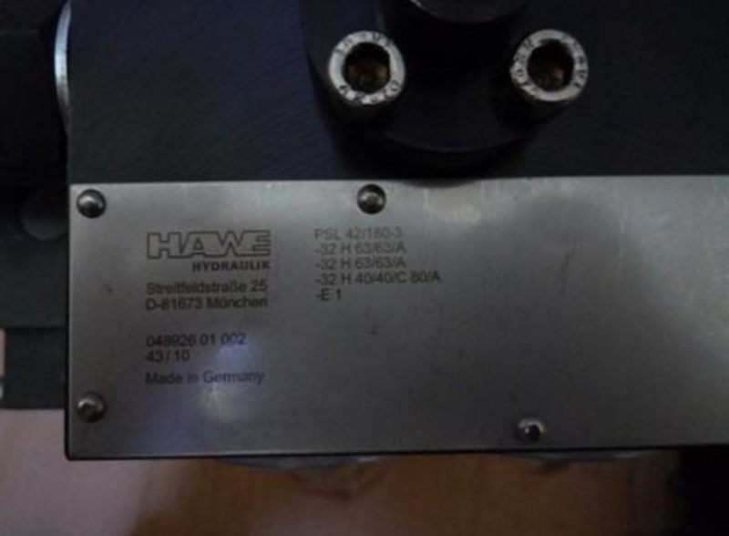 HAWE哈威柱塞泵R23.0资料介绍