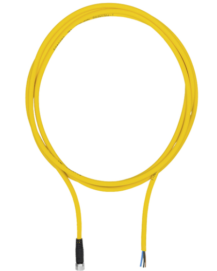 德国pilz黄色连接线缆533121长度5m